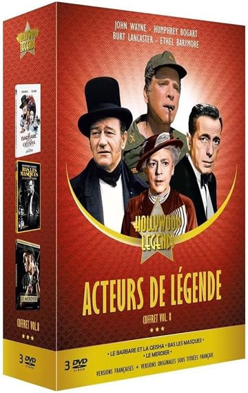 Legendary Actors (Volume 8) ( The Barbarian and the Geisha / Deadline - U.S.A. / Go Tell the Spartans ) [ NON-USA FORMAT, PAL, Reg.0 Import - France ]