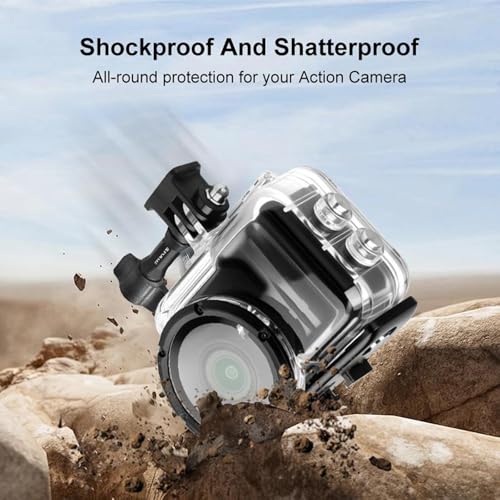 Image of 164FT /50M Diving Case for Insta360 GO Ultra, Waterproof Case High-Transparency Optical Glass Lightweight Pressure-Resistant Underwater Camera Protector for Diving Surfing Outdoor Sports