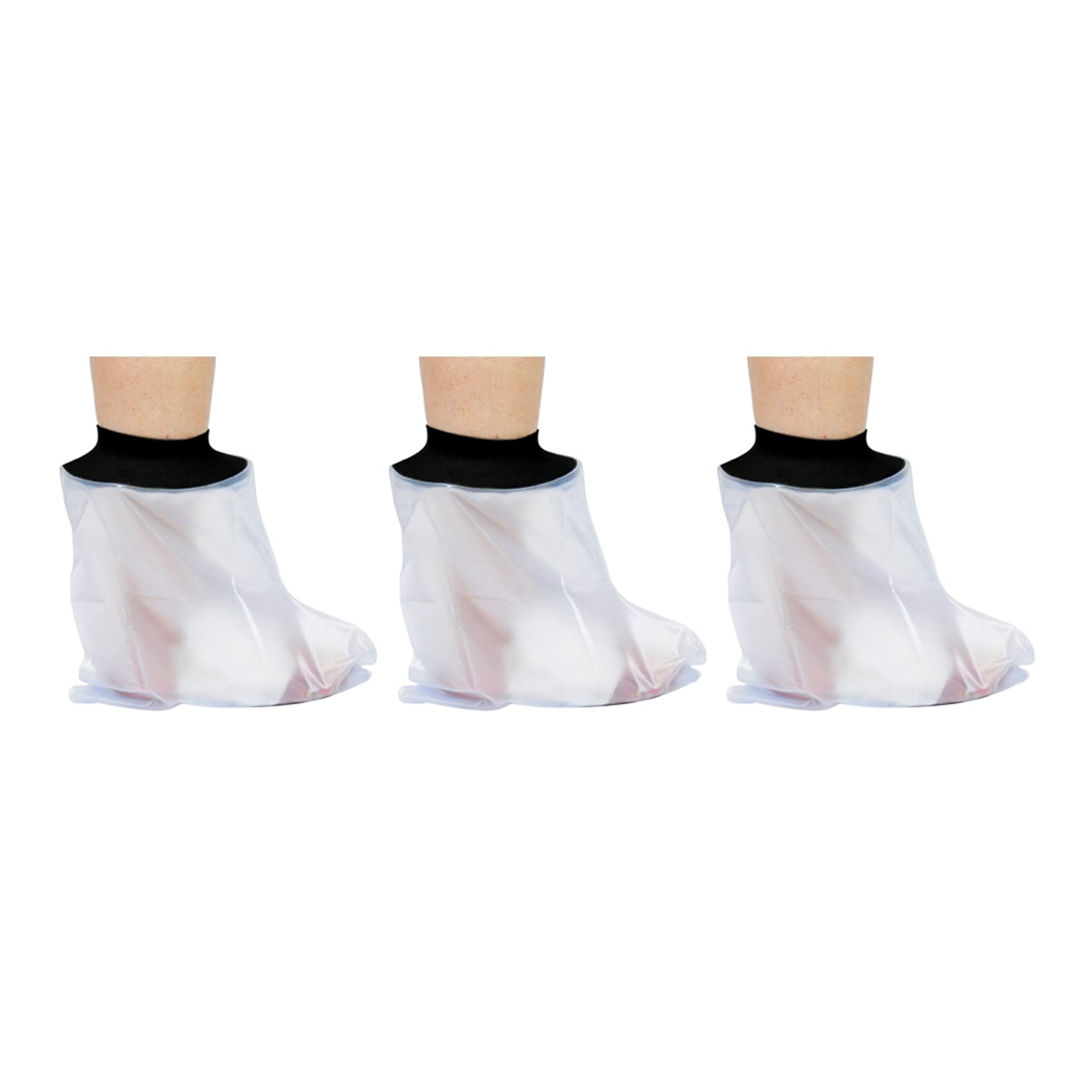 Hndhbfgrt 3X Waterproof Cast Cover Leg for Adult Ankle Shower Bath Watertight Foot Protector Wounds for Swimming Bath Accessories