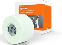 Fita Bandagem Adesiva Para Dedos Mãos Jiu-jitsu Branca Tape Rolo 3,8cmx10m