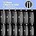 Woolitime Clear Nail Tips Square Gel x No C Curve Full Cover Nails Tips with 120pcs, XXL Straight Long Tapered Square Nail Tips para uñas for Acrylic Fake Nails Art Salon Home DIY with Box