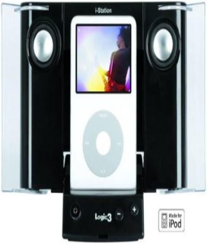 Logic3 iStation3 iPod Speaker System (Black)