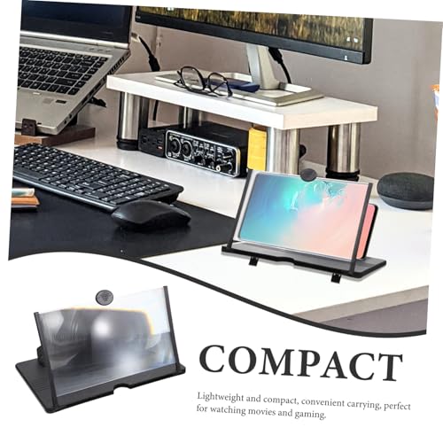 Lupa de pantalla para móvil de ABS con soporte de lectura doméstico 5
