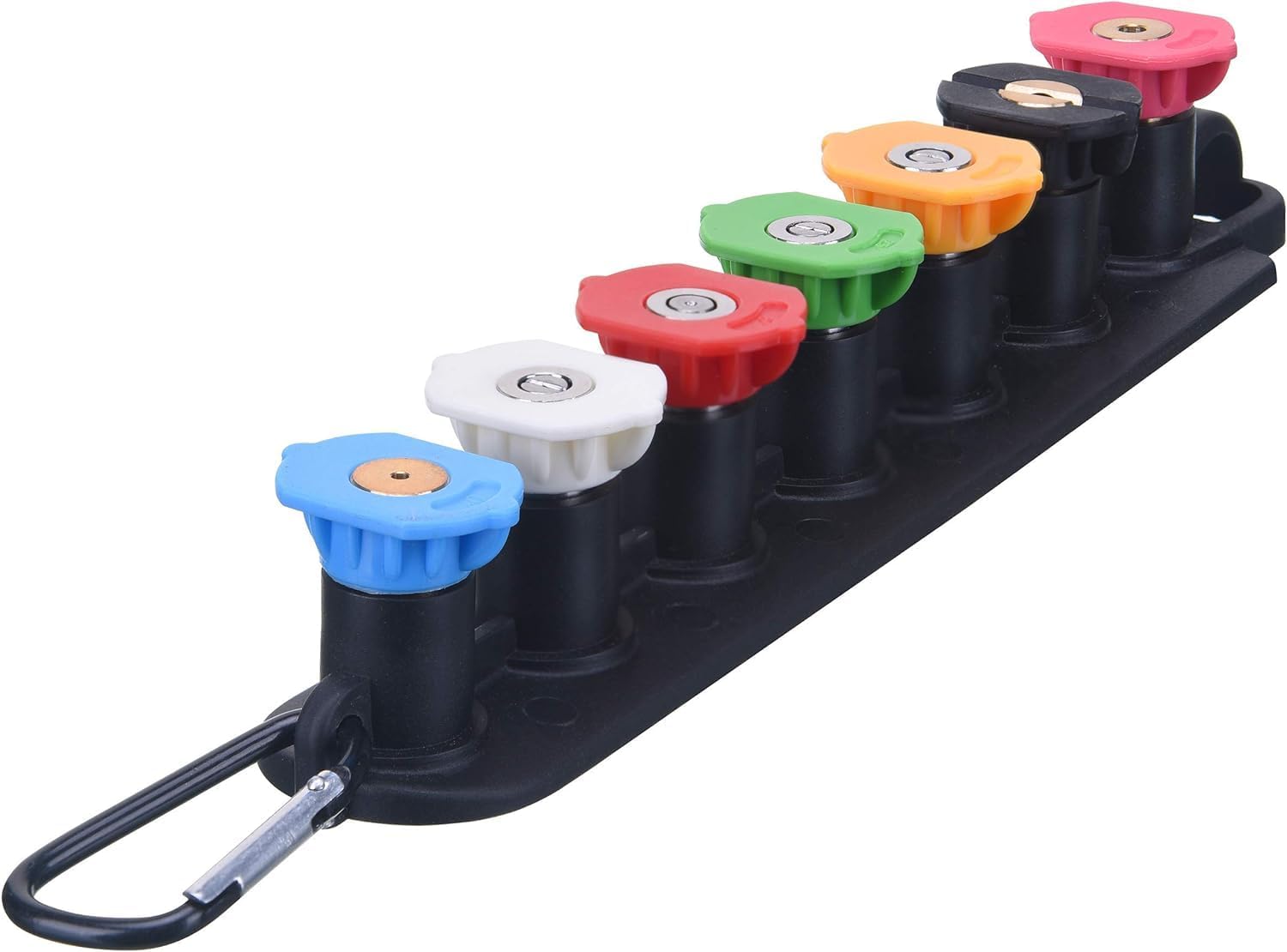 โ Pressure Washer Tips Set with Nozzle Holder, 7 Nozzle Tips, 1/4 Inch Quick Connect, 4000 PSI