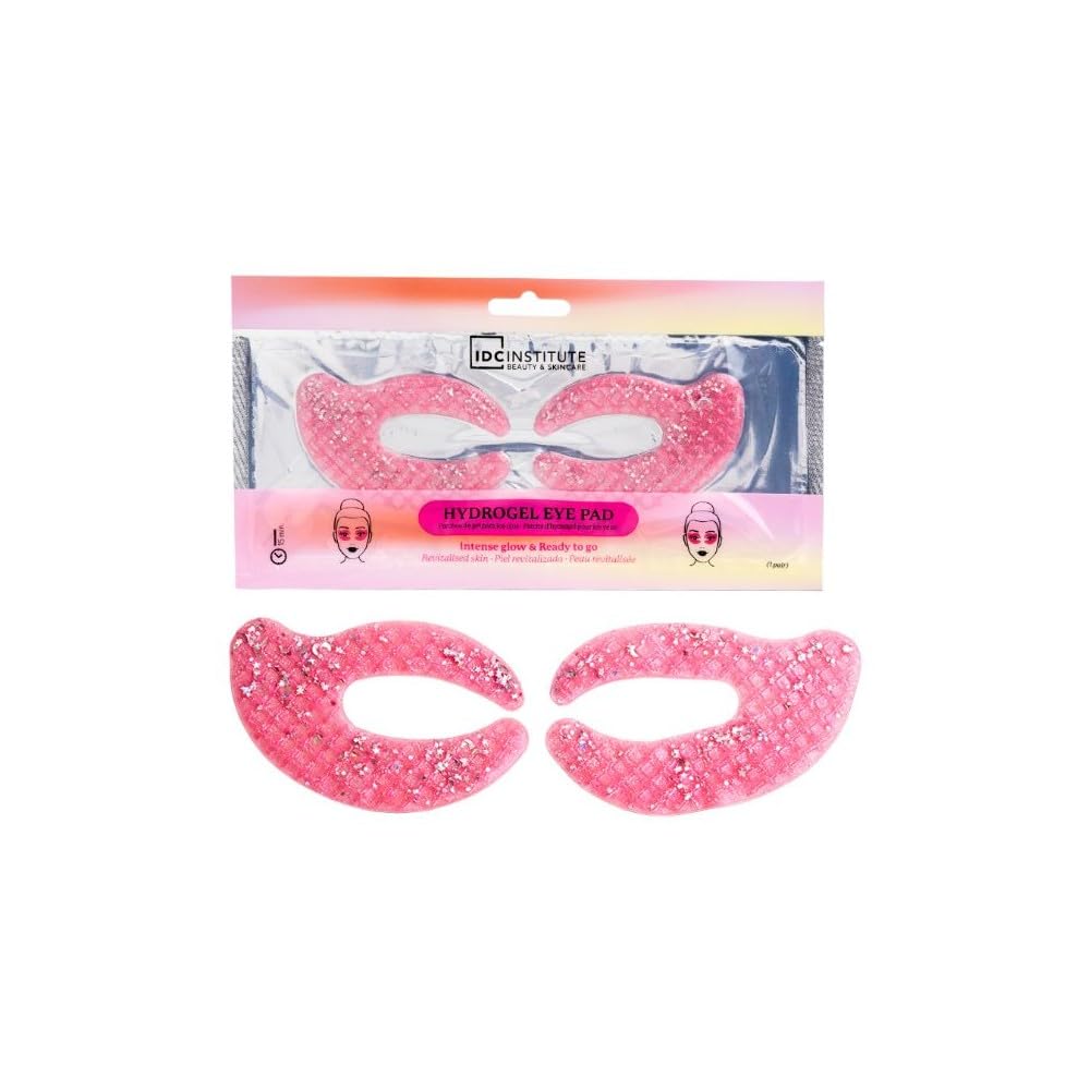 Idc Institute C Shaped Glitter Eye Pink Eye Contour Mask 1 Pc