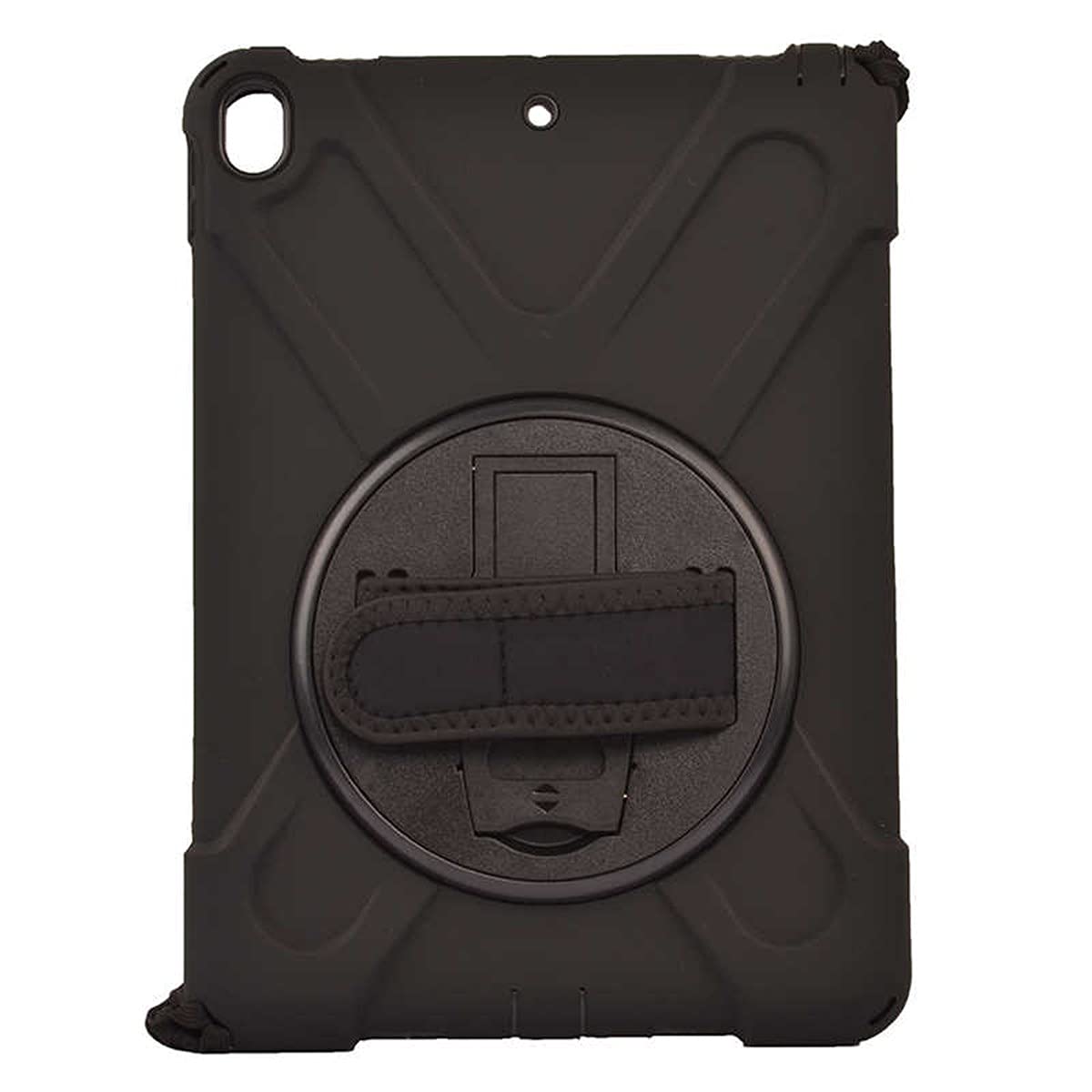 Zore Apple ile uyumlu iPad Pro 10.5 (7.Nesil) Kılıf Defender Tablet Silikon Siyah