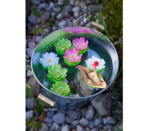 Dehner Dekowanne, ca. 55 x 42 x 19 cm, Zink, silber