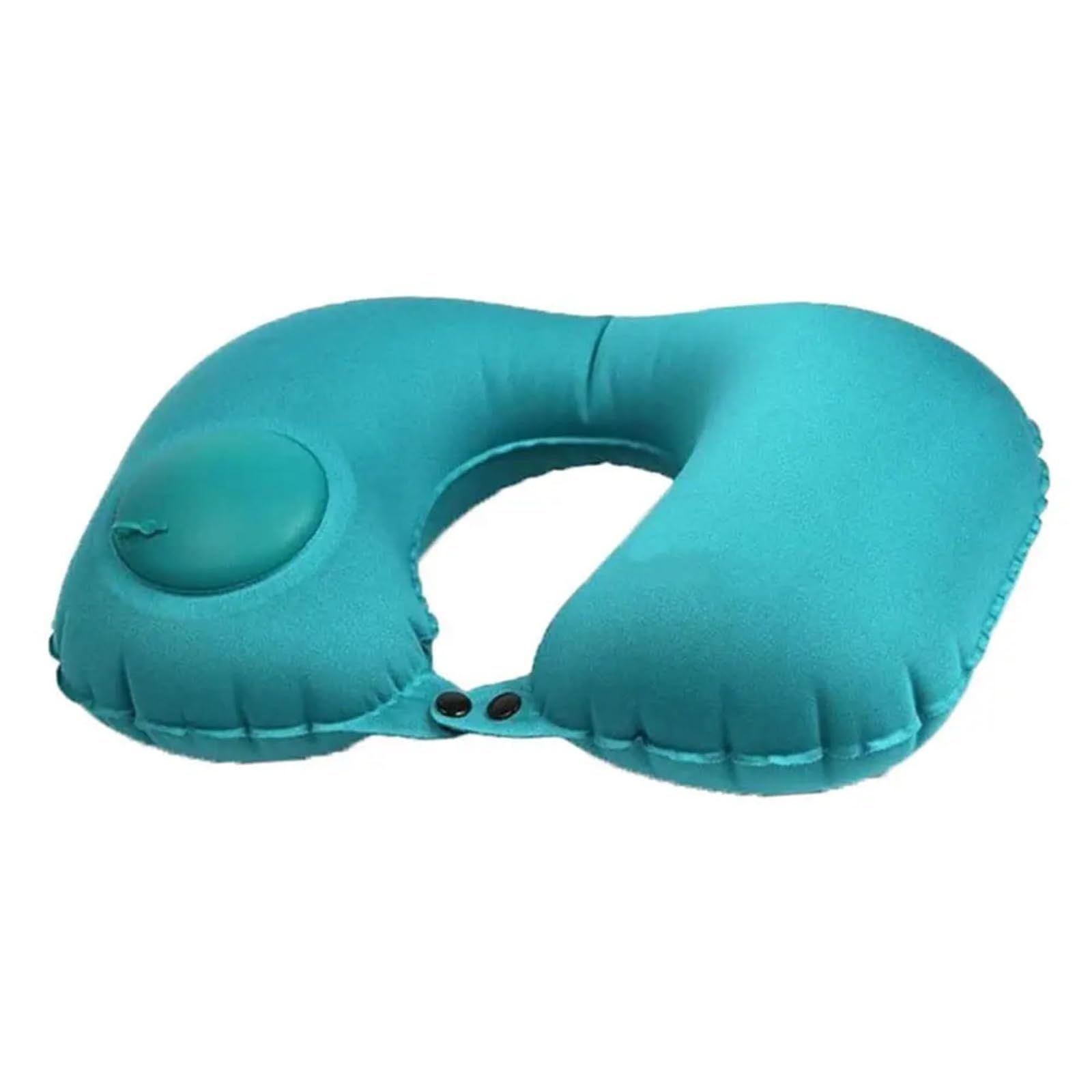 Neck Pillow Travel Inflatable Neck Pillow With 3D Contour Eye Mask and Earplugs Adjustable Support for Trains and Cars