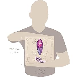 Asmodee Dice Forge Board Game - Customize Your Fate, Conquer the Gods, Dice Crafting Strategy Game, Fun Family Game for Kids & Adults, Ages 10+, 2-4 Players, 45 Minute Playtime