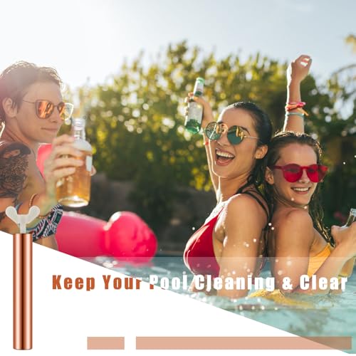 Kittmip KITTMIP-SOLAR COPPER-01 Solar Copper Anode Copper Replacement L=4.13 Inch D=0.71 Inch For Solar Pool Ionizer Chlorine Cost Save thumb #5