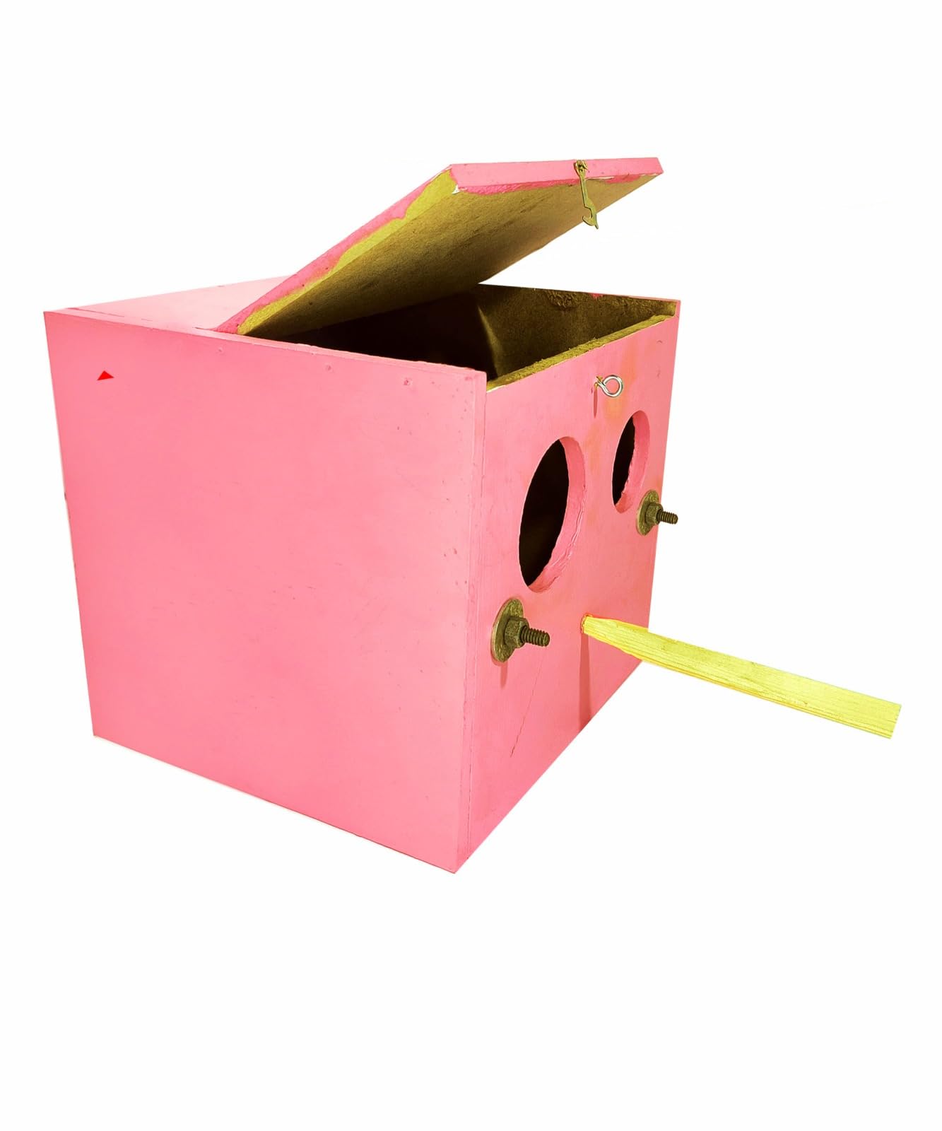 GO7 Wooden Bird House for Garden Hanging Bird House for Cocktail Bird Pack of 1 (B0CDM83RQH) Amazon Price History, Amazon Price Tracker