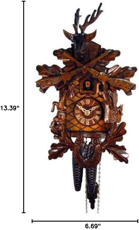 Reloj de cuco Reloj de Caza Antiguo 1.0067.01.C Reloj de cuco Reloj de Caza Antiguo 1.0067.01.C