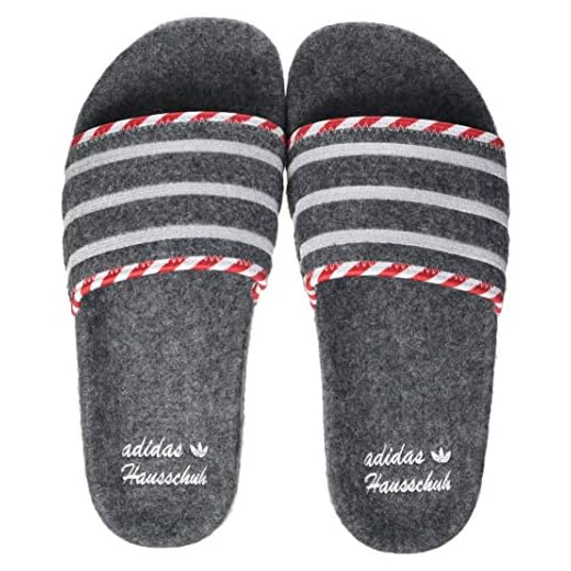 adidas Unisex Adilette Sneaker, Grå fem grå tre Ftwr vit - 40 EU