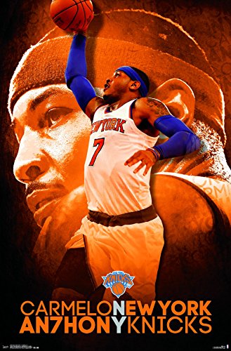 Trends International New York Knicks Carmelo Anthony Wall Poster 22.375