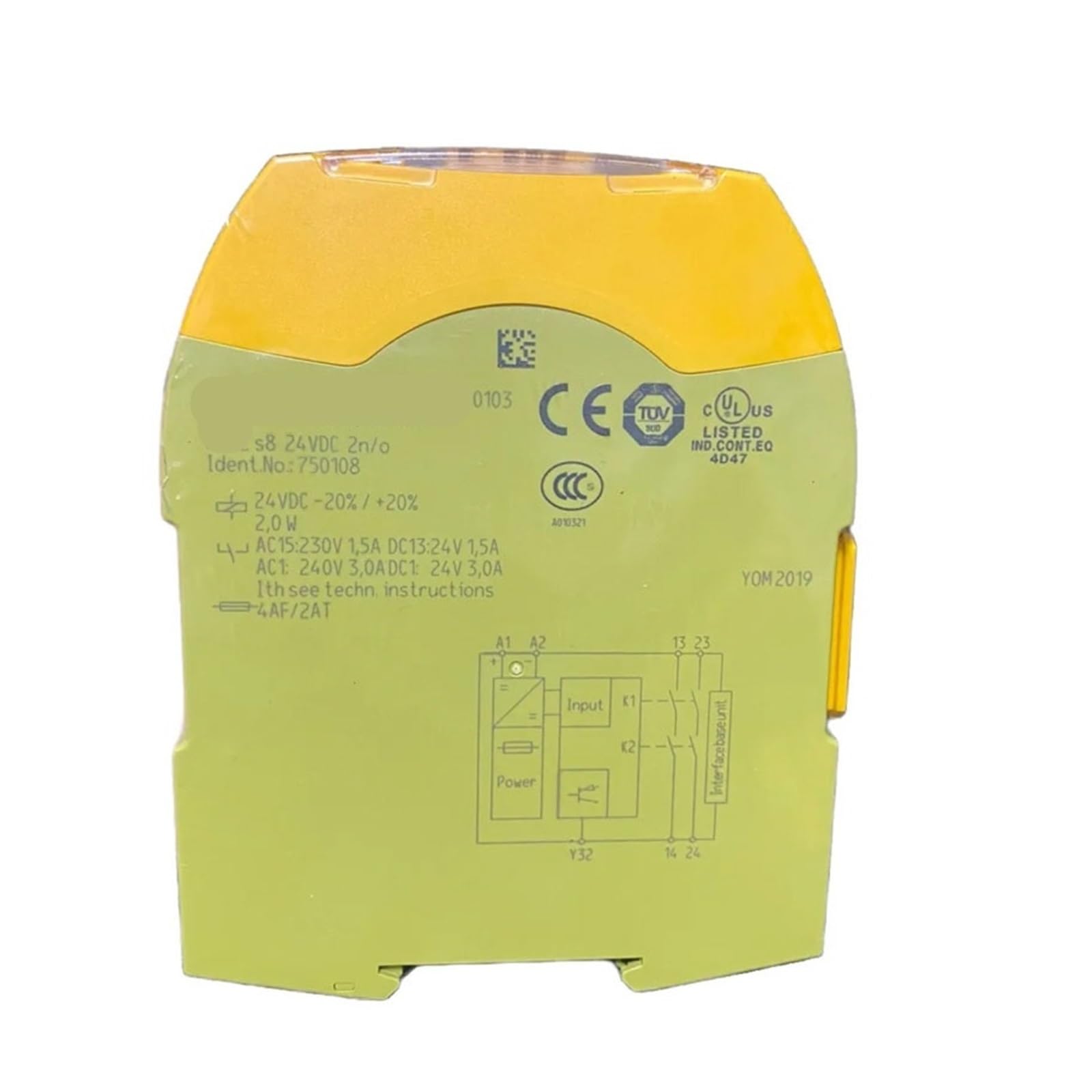 NACODLUL Relay PNOZ S8 24VDC 750108 751108