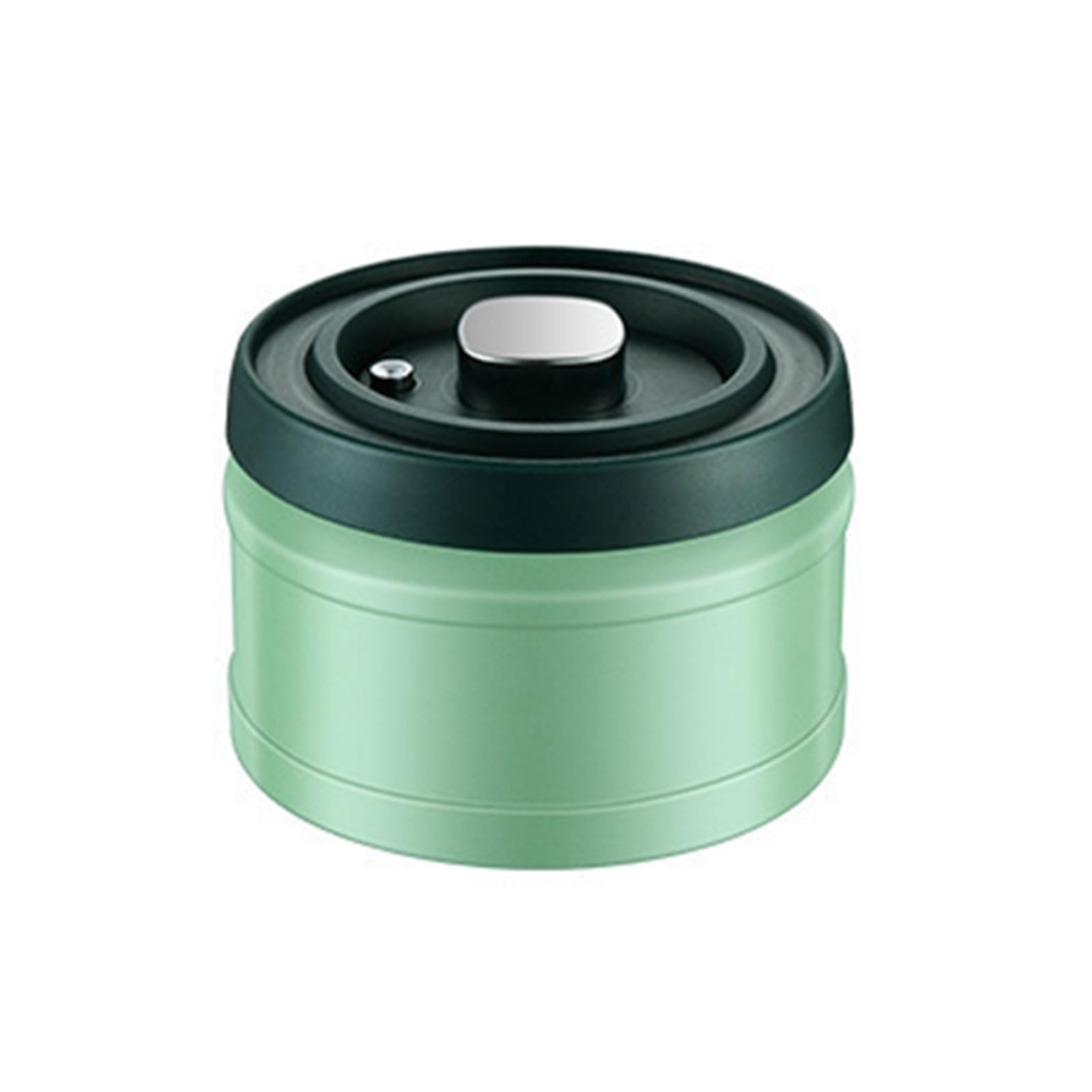Hsioluted Airtight Coffee Container Stainless Steel Storage Canister Can Storage Sealed Kitchen Food Organizer Vacuum Beans Jar