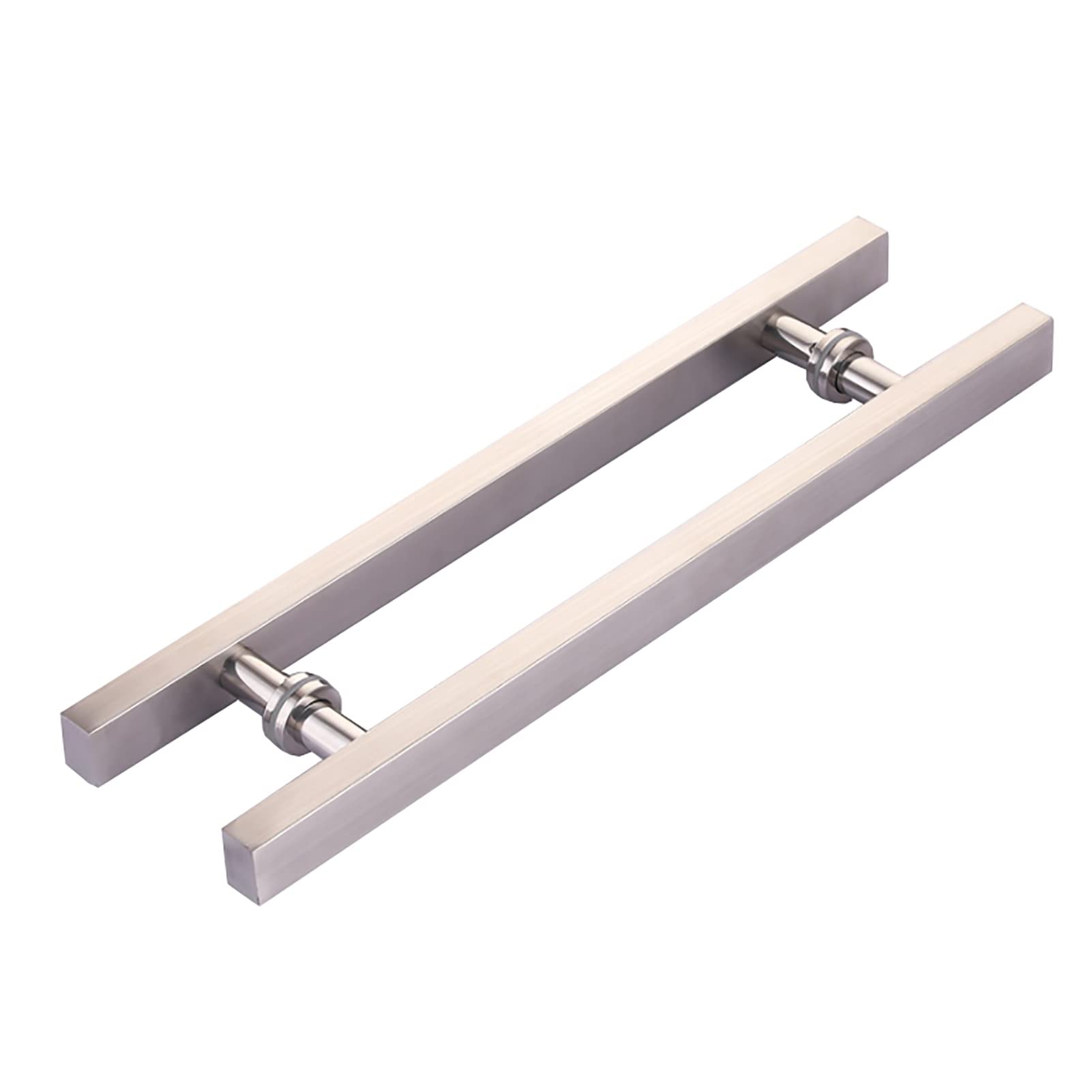Poignée de porte acier inoxydable design pour entrée haut de gamme