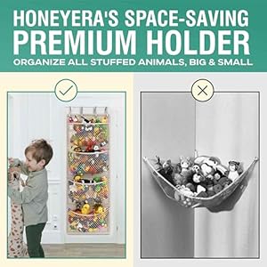 The original stuffed animal storage patented over door organizer for stuffies baby ideas holder toy plush storagehammock hanging storage net big girls toddler large bag animals stuffy behind  urban country home decor