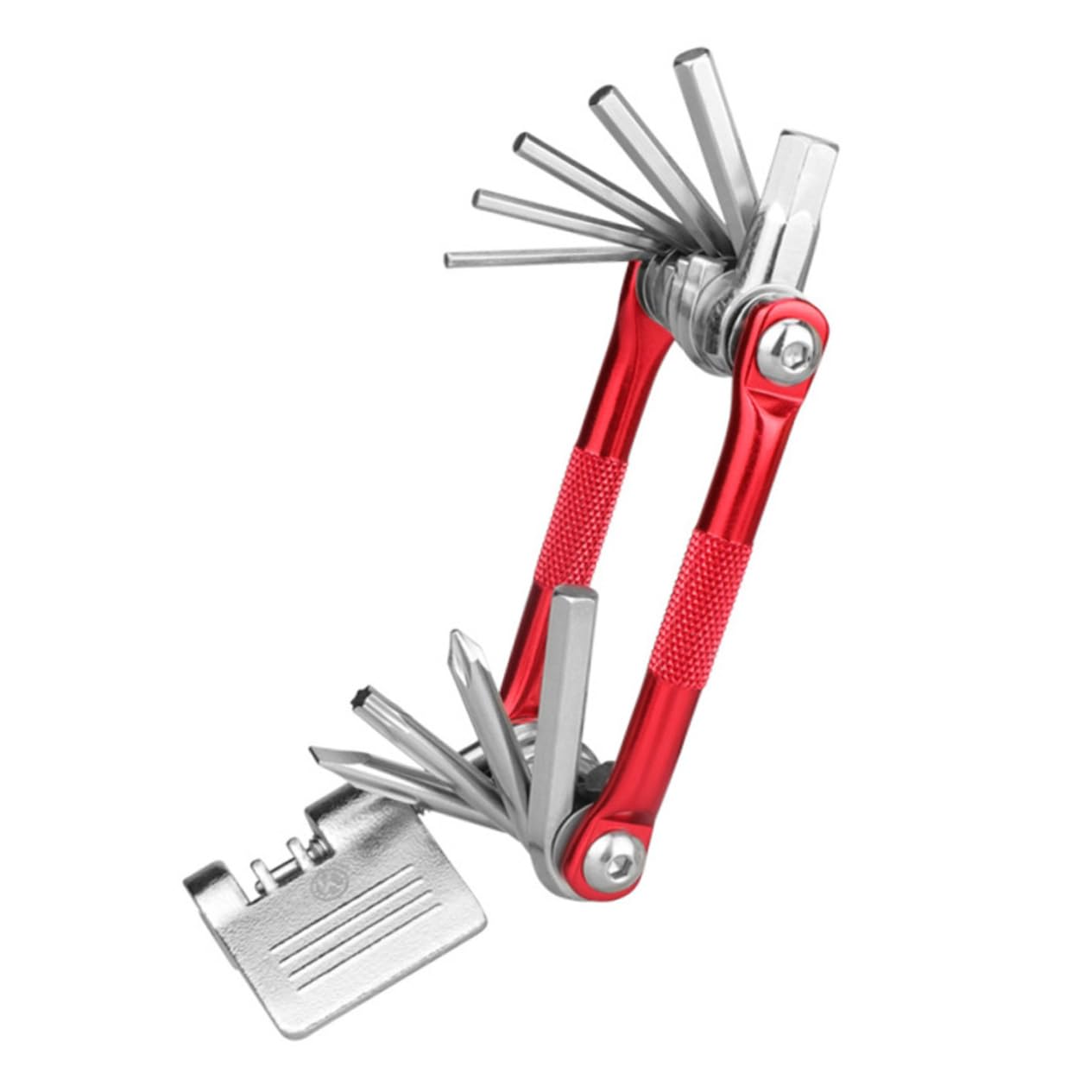 Mikikit 1Pc Portable Bike Repair Kit Multi Function Folding Tool for Easy Bicycle Maintenance Durable and Bike Tools for All Bike Types Compact