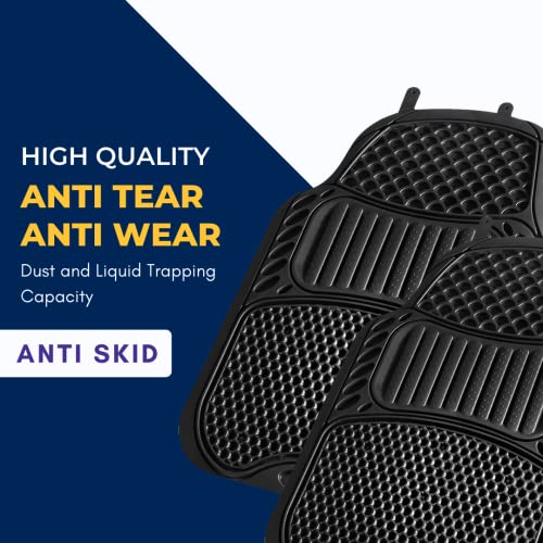 Image of Suzec Anti Skid Curly Car Foot Mats 18mm (Beige Brown) for Volkswagen Tiguan