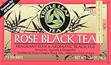 Triple Leaf Tea Black Tea Bags, Rose, 20 Count