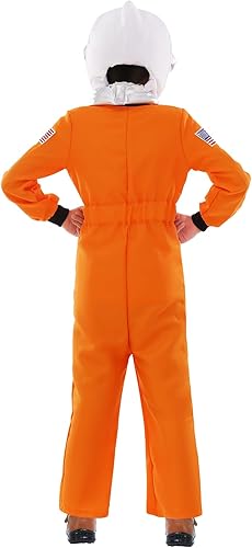 Miniatura 2 de Astronaut Costume for Kids,Halloween Costume Jumpsuit with Helmet Pretend NASA Inspired Cosplay Space Suit for Kids