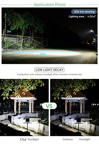 Image of MLD 50 Watts IP65 LED Outdoor Flood Light halogen outdoor /indoor focus Cool White with 2 Years Warranty (50w,Colour-White)-Pack of 5