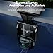 WYBOT S2 Solar Vision Roboter-Poolreiniger, solarbetriebene Ladestation, automatisches Andocken und Aufladen, KI-Kamera und Schmutzsuche, Doppelfilter, verbesserte zeitgesteuerte Reinigung (Schwarz)