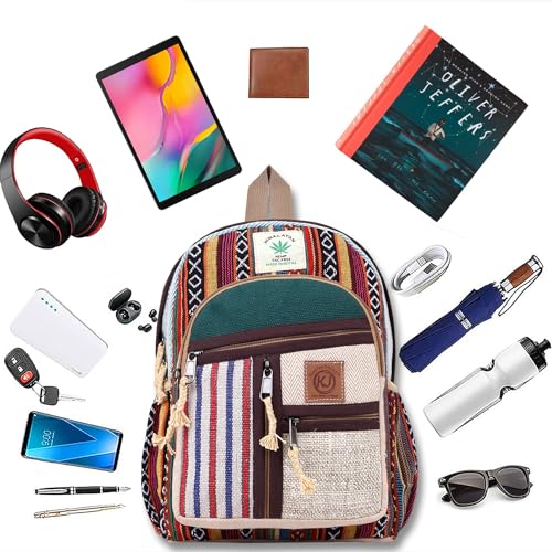 Small-Lightweight-Daypack-Backpack-Handmade-Himalayan-Hemp-Travel-Hiking-Purse-for-Men-Women-DayPack5