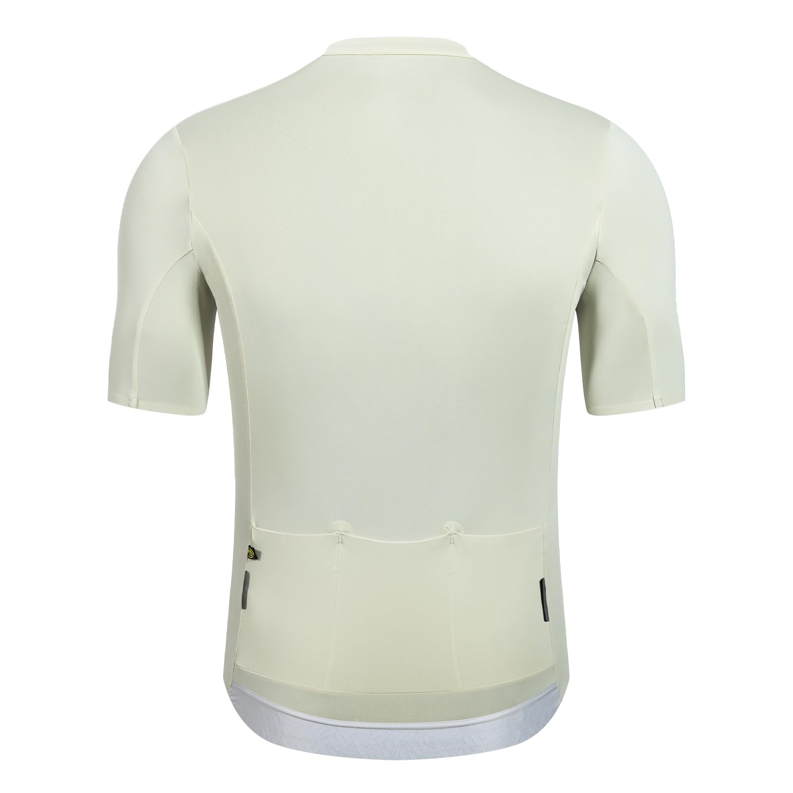 Santic Herren-Fahrradtrikot, kurzärmelig, mit durchgehendem Reißverschluss, UPF 50+, Fahrradtrikot mit Taschen