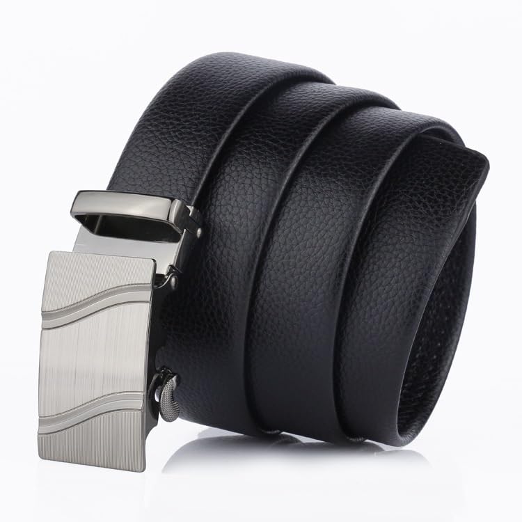 JSEIAJB Automatic Buckle Men's Belt Men's Casual Belt Wear-resistant Belt2