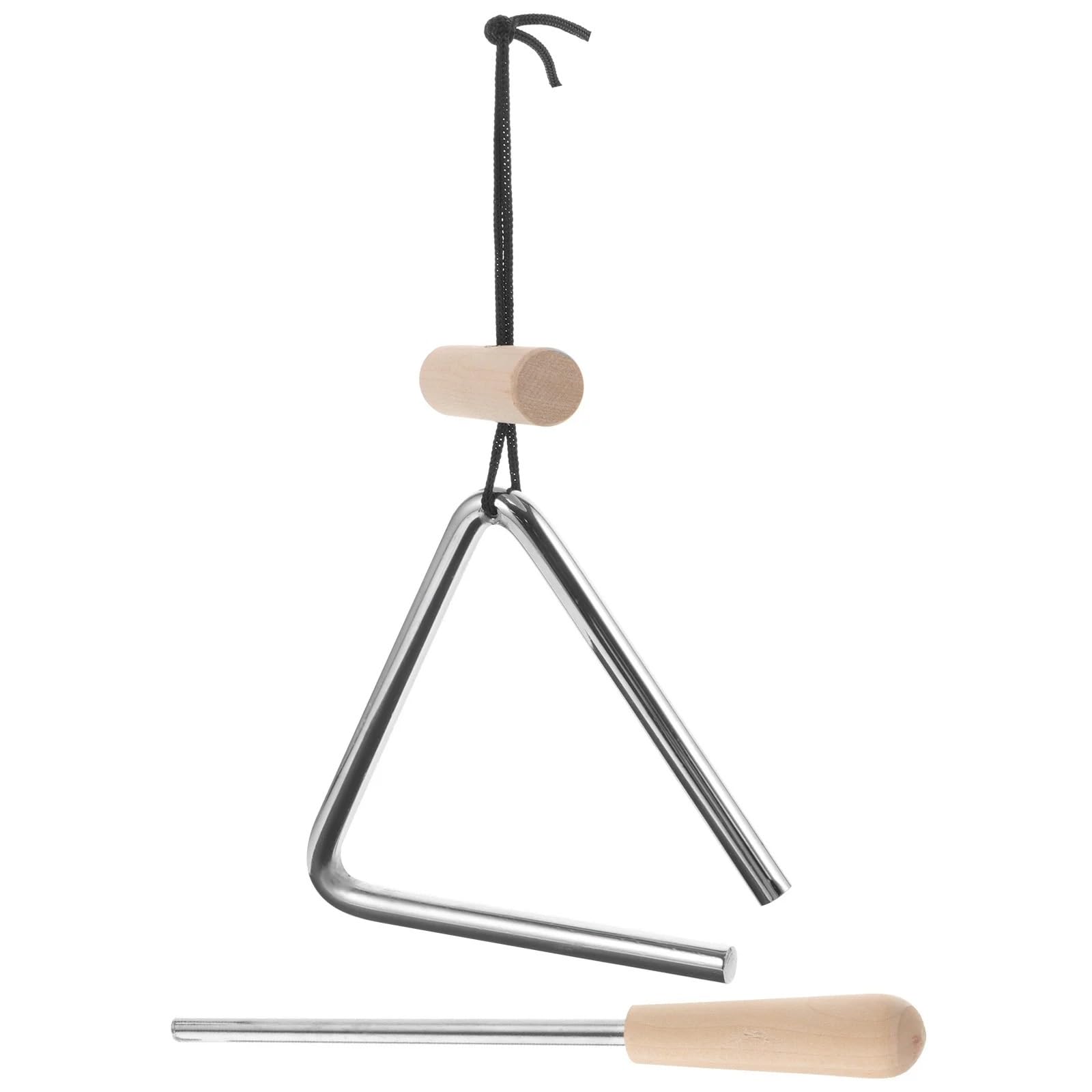 Trójkątny instrument perkusyjny, Triangle Percussion Instrument For Musical Education 5 Pcs Color1 20.20cm