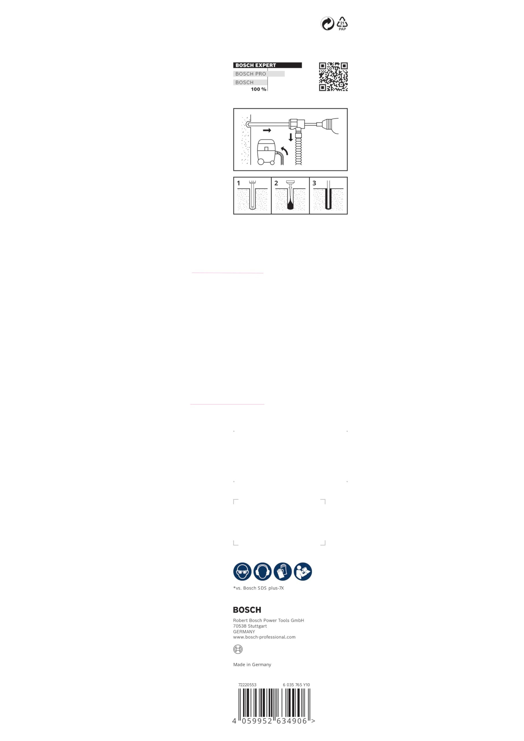 SDS Clean plus-8X Set 20 x 400 x 550 mm