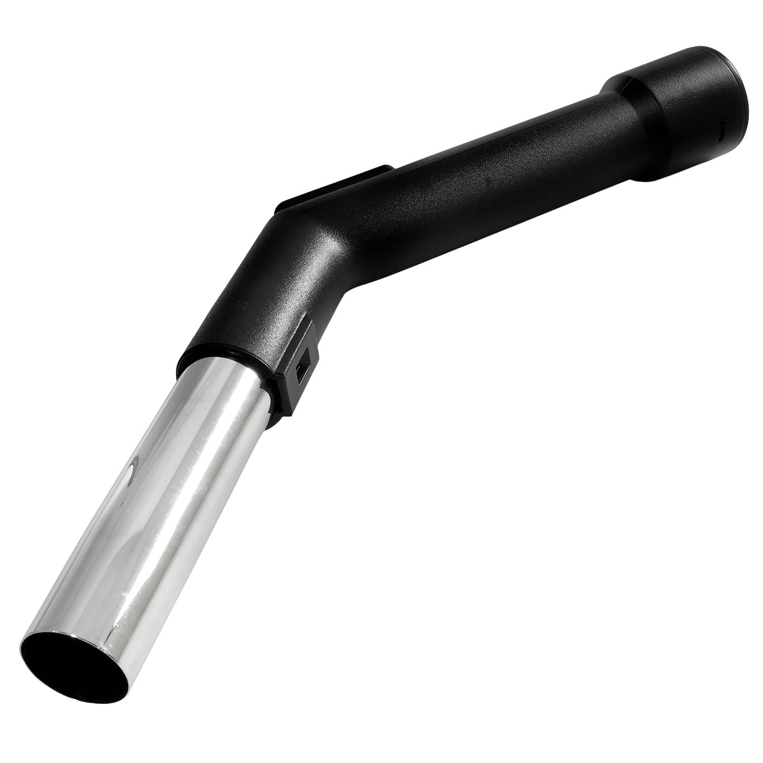 Reliapart Original Plastic Vacuum Bent End With Chrome Insert (32Mm) Compatible For Nilfisk Advance Ga80 Gs70 Universal Hose Handle Replacement Attachment