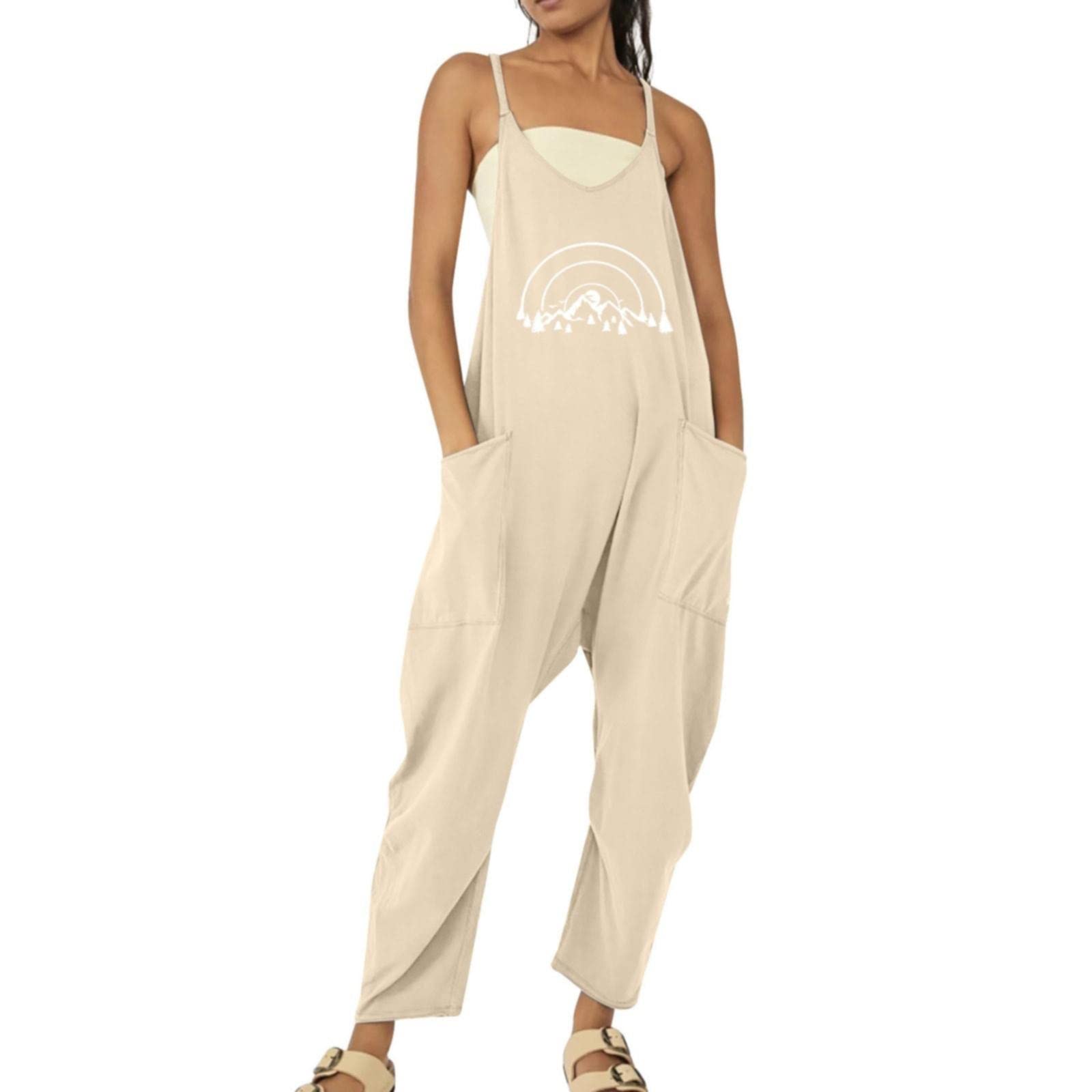 Mercatoo Mono estampado con tirantes para mujer, elegante, sexy