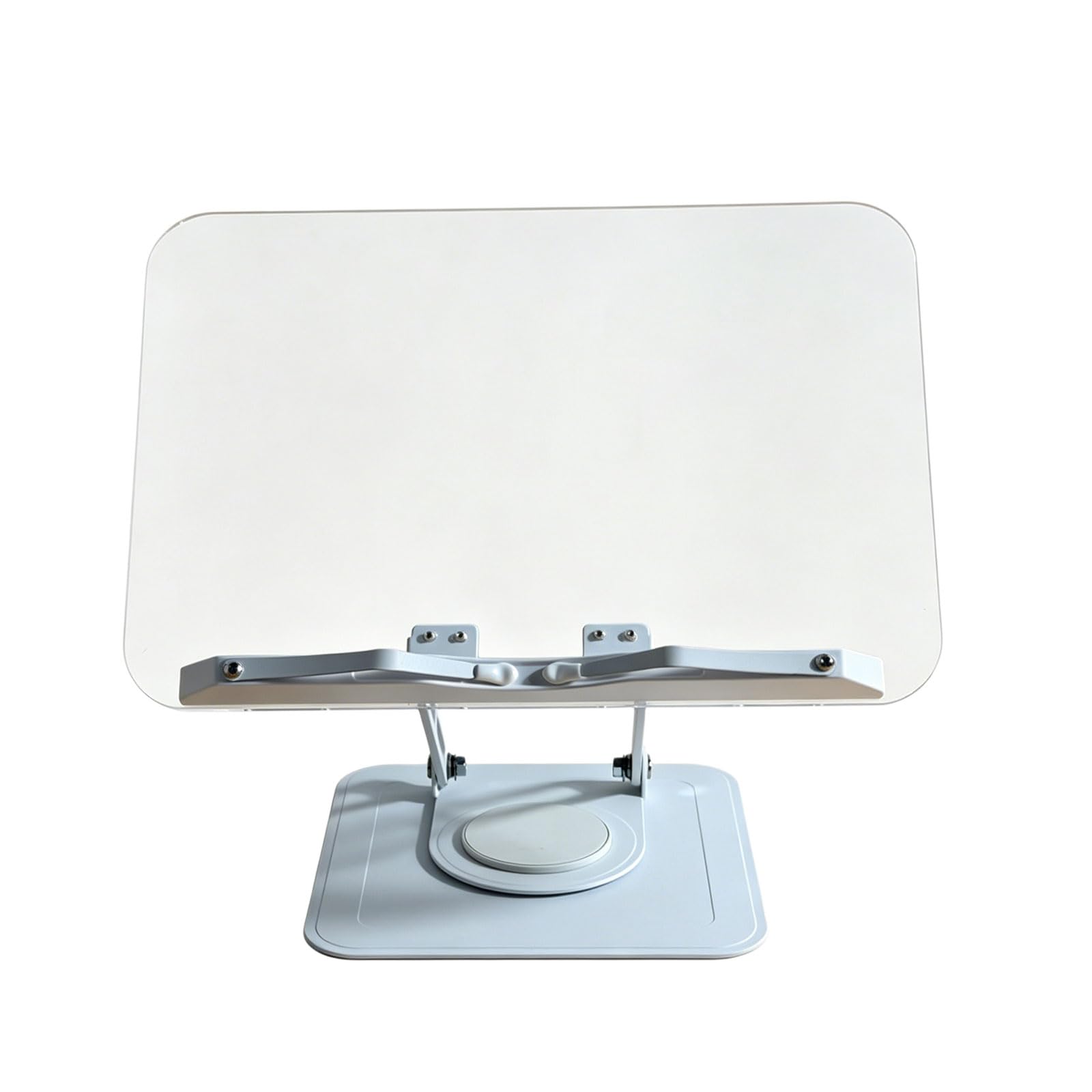 Supporto per libri con rotazione a 360 gradi Supporto per libri per lettura Base regolabile in altezza Libri di ricette Regalo Lettura Laptop Fold