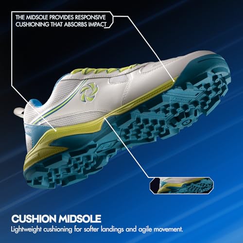 Image of SOLPRO Power Max Cricket Shoes | Cross Terrain Traction | Smooth Pivot Zone Movement | Lightweight Cushion Midsole | Breathable Airflow Upper