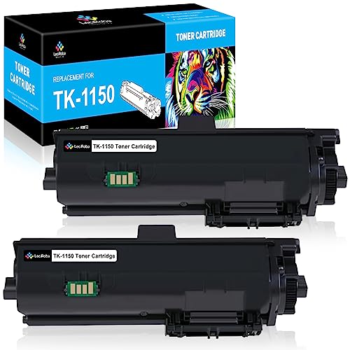 LeciRoba 2-Pack TK-1150 Toner for Kyocera ECOSYS M2135dn, M2635dn, M2635dnw, M2735dw, P2200, P2235d, P2235dn, P2235dw