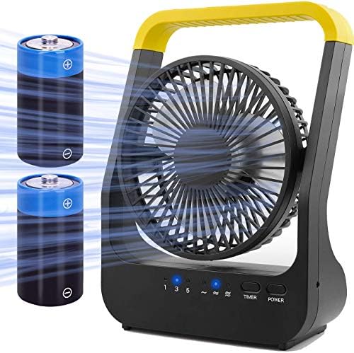 Battery Operated Fan, Super Long 