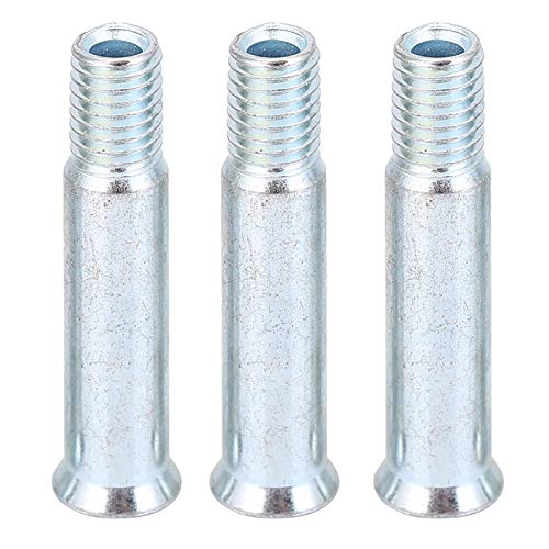 WOHPNLE 15Pack Inline Skate Axles, Steel Construction Skate Axles Wheel Screw Bolt Fittings Inline Skating Replacement for Skates(35mm)