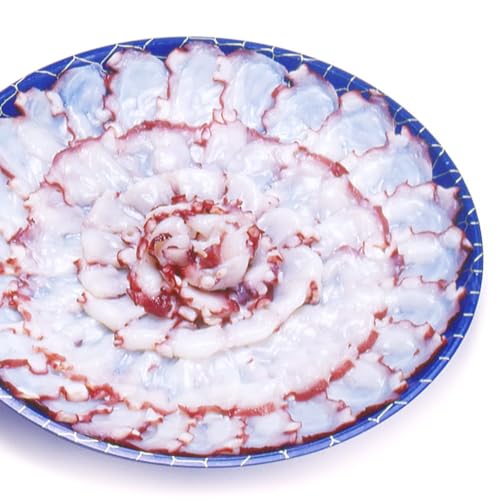 北海たこスライス たこ薄切り たこしゃぶ 生食用 水タコ スライス 500g 国産 みずだこ 刺身 シーフードマックス 冷凍・北海たこスライス・