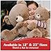 GUND Kai Teddy Bear Plush Toy, Premium Stuffed Animal for Ages 1 and Up, Taupe, 12”