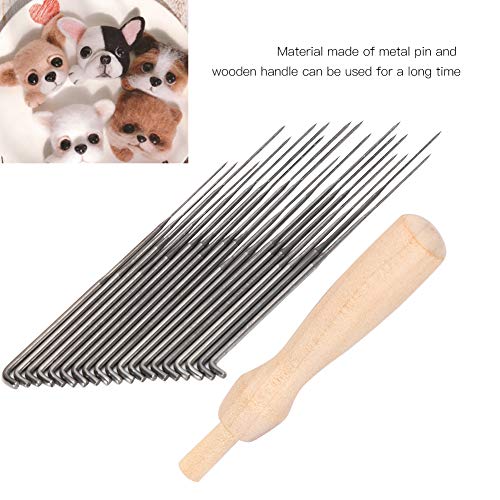 36 unidades de agulhas de lã, ferramentas de feltro de lã Agulhas de feltro de lã, reutilizáveis ​​p