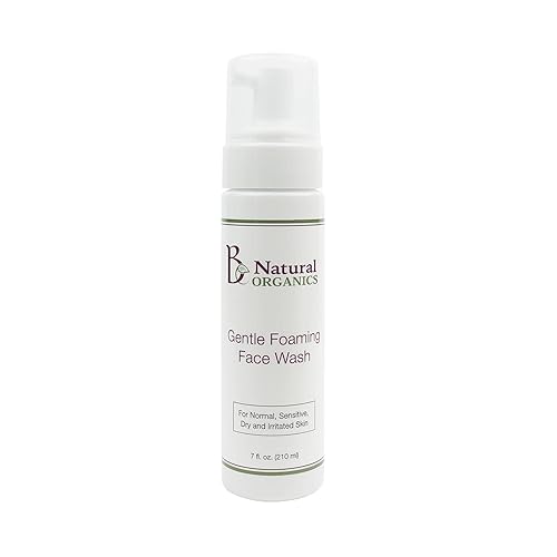 Be Natural Organics Jabón facial espumoso suave - 7 oz