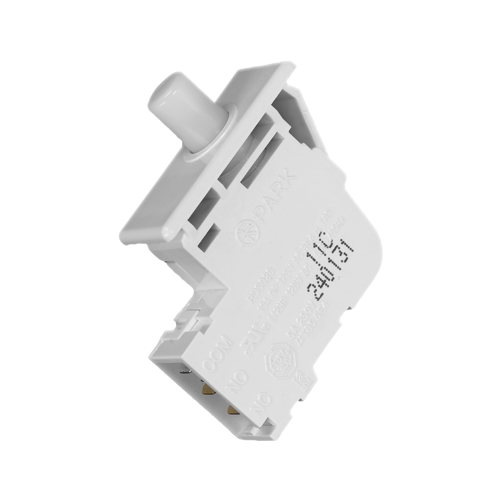 Ruimou White 1Pcs Dc64-00828B Dryer Door Switch Replacement Parts Compatible With Samsung Dc64-00828A Ps4210964 2071594 Ap4578931 2071595