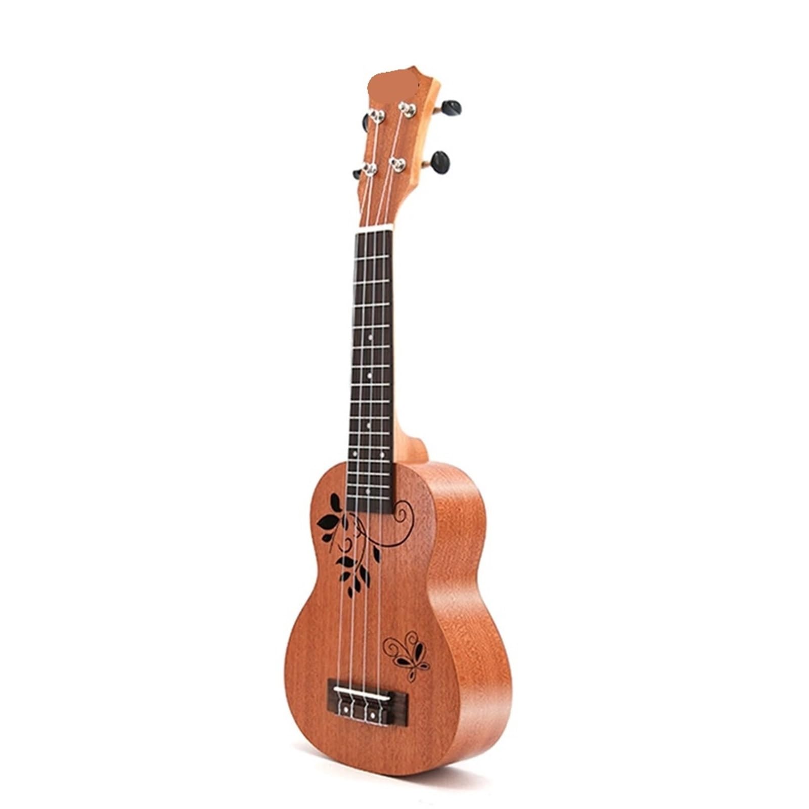 Ukulele Strumento Musicale da Viaggio for Chitarra Ukulele a Farfalla da 21 Pollici Mini Ukulele a 4 Corde