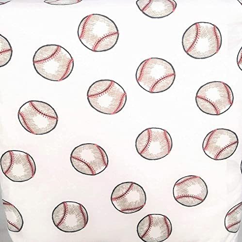 Pillowfort Baseball Full Sheet Set