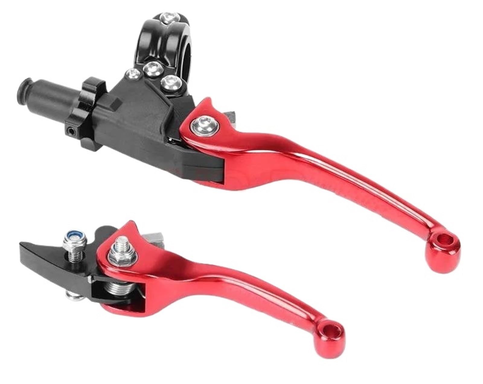 Gimegioyly Red For Cb500r For Cbr500r For Cb 500R For Cbr 500R Off-Road Motorcycle Anti-Fall Brake Handle Clutch Clutch Brake Lever Handle(Red)
