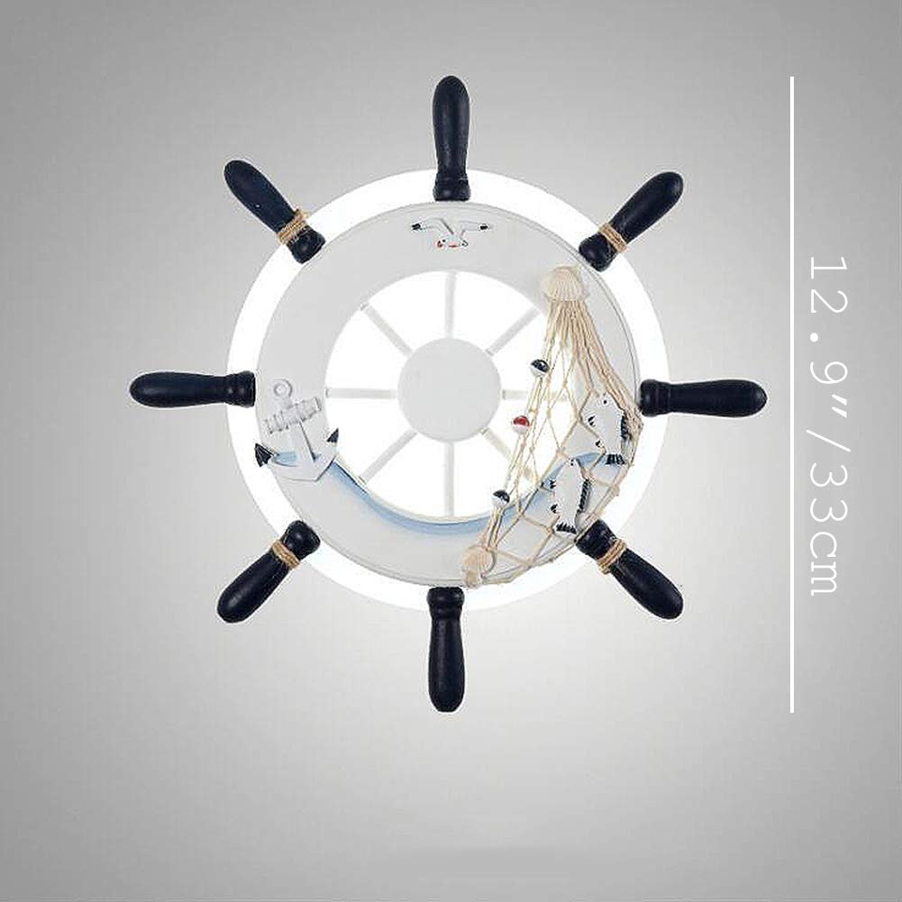Creative White Cloud - Lámpara de Pared LED con Soporte de Almacenamiento y Estante para decoración de guardería de habitación de Estudio para niños (luz Blanca cálida)