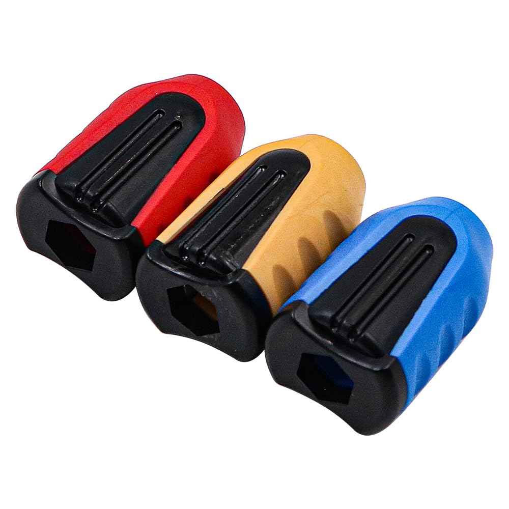 Anello magnetizzatore per Punta per cacciavite Rimovibile da 3 Pezzi, Supporto Magnetico in plastica per cacciavite per Punte per cacciavite con Gambo da 1/4 di Pollice
